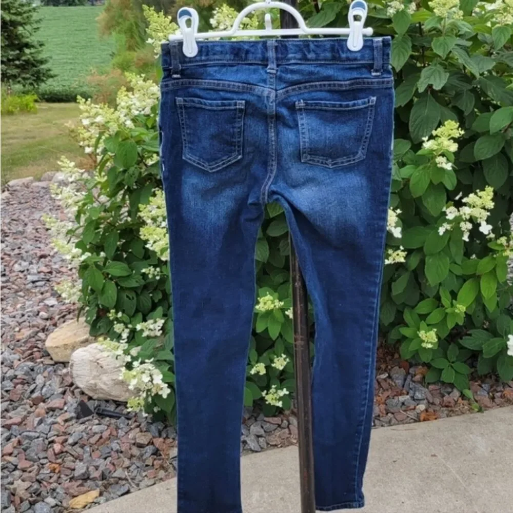 Old Navy Super Skinny Denim Blue Jeans Sz 12